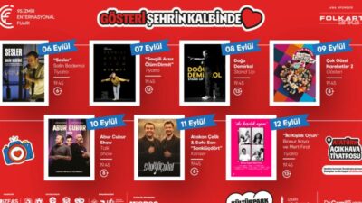 5 Eylül’de Kültürpark’ta açılacak 95. İzmir Enternasyonal Fuarı (İEF), tiyatrodan