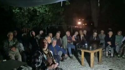 Muğla’nın Milas ilçesine bağlı İkizköy’de, Akbelen Ormanı çevresindeki yaklaşık 200