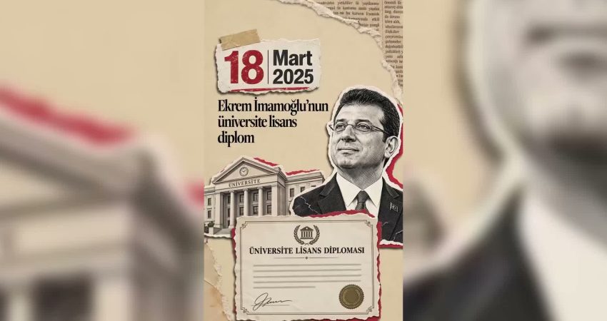 İmamoğlu’ndan “yasaklar kronolojisi” paylaşımı: “Sosyal medya hesabım yasak, fotoğrafım yasak, sesim yasak” İstanbul Büyükşehir Belediye Başkanı Ekrem İmamoğlu'nun tutuklanmasının ardından yaşadıklarını kronolojik