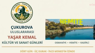 Çukurova Uluslararası Yaşar Kemal Kültür ve Sanat Günleri, 15-18 Ekim