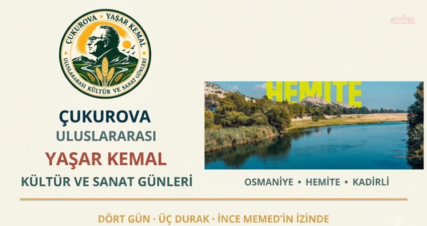 Çukurova Uluslararası Yaşar Kemal Kültür ve Sanat Günleri, 15-18 Ekim