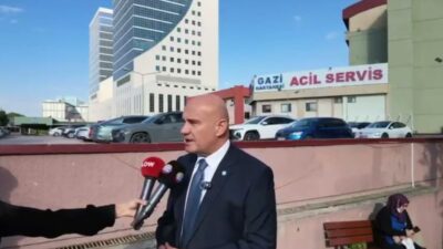 İYİ Parti TBMM Grup Başkanvekili Turhan Çömez, Anayasa Mahkemesi önünde