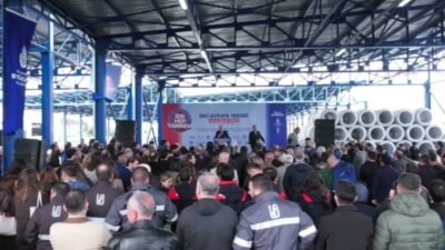 Avrupa Yakası Toplu Açılış Töreni'nde konuşan İSKİ Genel Müdürü Şafak