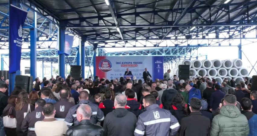 Avrupa Yakası Toplu Açılış Töreni'nde konuşan İSKİ Genel Müdürü Şafak