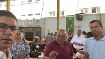 YENİ Parti Isparta Örgütü, ilçe ziyaretleri kapsamında Atabey pazarında vatandaşlar
