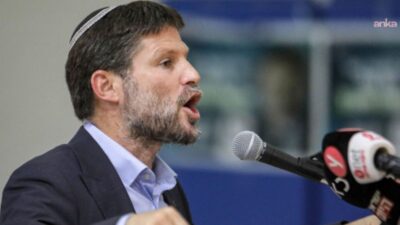 İsrail Maliye Bakanı Bezalel Smotrich, işgal altındaki Batı Şeria'da İsrail