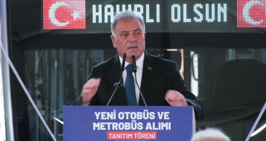 İBB Başkan Vekili Nuri Aslan, İETT’nin 650 yeni otobüs ve