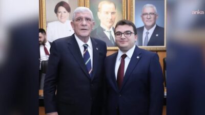 İzmir'de İYİ Parti İzmir İl Gençlik Kolları Başkanı Anıl Boyacıoğlu,