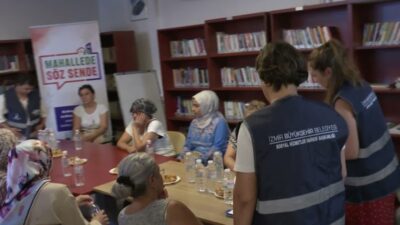 İzmir Büyükşehir Belediyesi, “Mahallede Söz Sende” programıyla İzmirlilerin kent yönetimine
