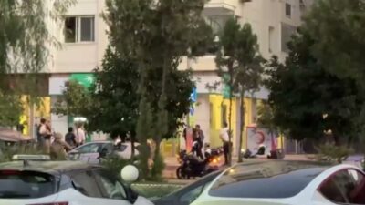 İzmir’in Karabağlar ilçesinde bir banka şubesinde özel güvenlik görevlisine ait