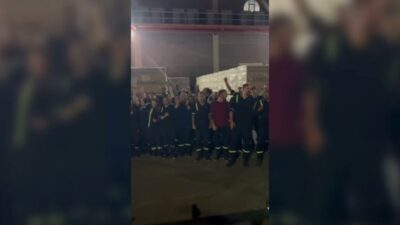 İzmir'in Aliağa ilçesinde faaliyet gösteren Smart Güneş Teknolojileri fabrikasında, Tes-İş