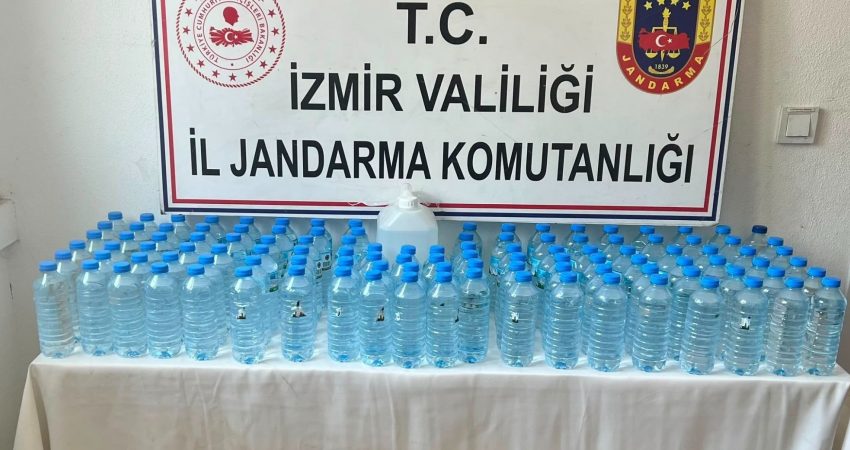 İzmir'de jandarma ekiplerinin 98 ekip ve 280 personelle gerçekleştirdiği 7
