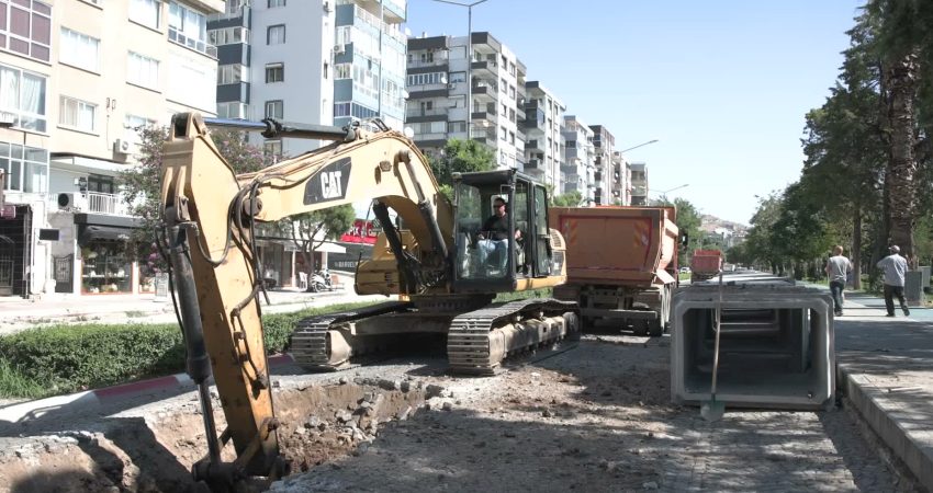 İZSU Genel Müdürlüğü, Bergama ilçe merkezinde taşkın riskine karşı yaklaşık
