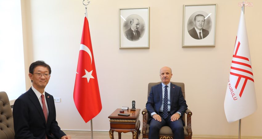 Japonya’nın Ankara Büyükelçisi Tamura Masami, YÖK Başkanı Prof. Dr. Erol