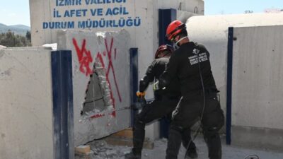 Karabağlar Belediyesi Arama ve Kurtarma Ekibi KAR-KUT, yaklaşık 10 aylık