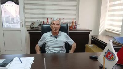 Karacasu Şoförler ve Minibüsçüler Odası Başkanı Mustafa Gülgen, Nazilli'de yurttaşların