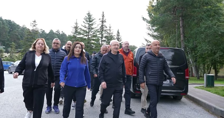 CHP Genel Başkanı Kemal Kılıçdaroğlu, partisinin Bolu Abant’ta düzenlediği TBMM