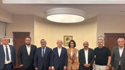CHP Genel Başkanı Kemal Kılıçdaroğlu, Alevi örgütlerinin genel başkanlarıyla CHP