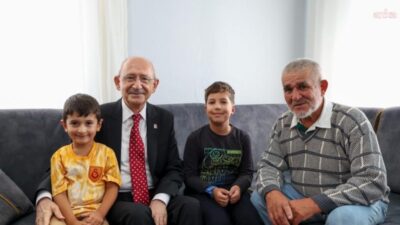 CHP Genel Başkanı Kemal Kılıçdaroğlu, Özvarlı ailesinin Bolu Kasaplar Mahallesi’ndeki