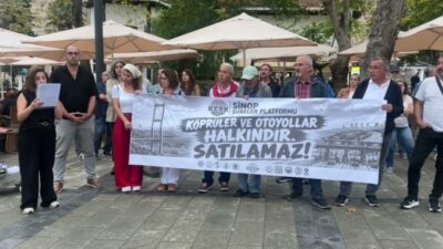 KESK Dönem Sözcüsü Nurgül Bayrak, kamuya ait köprü ve otoyolların