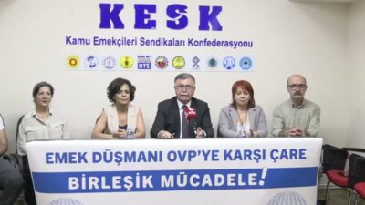 KESK Eş Genel Başkanı Ahmet Karagöz, "Bu iktidarın Orta Vadeli
