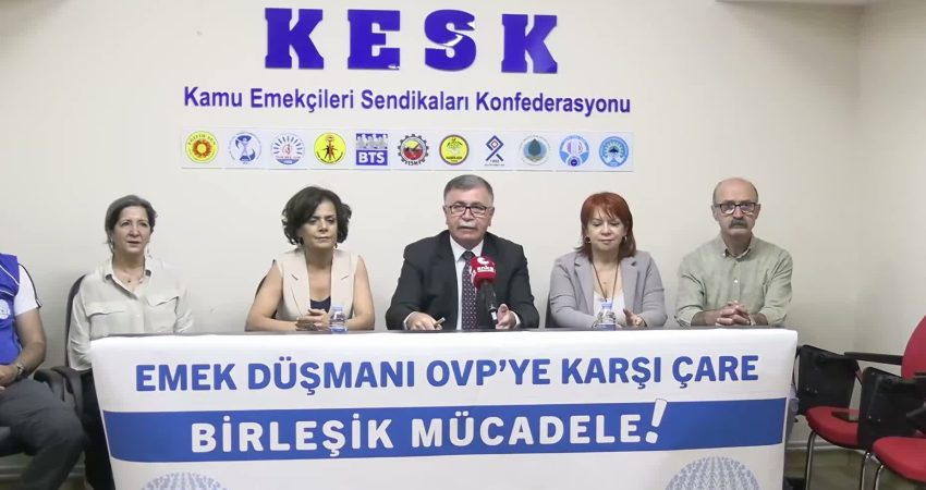 KESK Eş Genel Başkanı Ahmet Karagöz, "Bu iktidarın Orta Vadeli