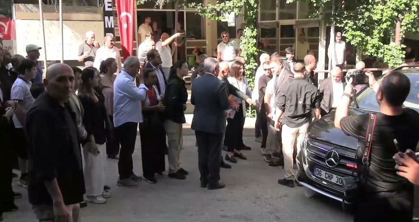 CHP Genel Başkanı Kemal Kılıçdaroğlu, İzmir’in Buca ilçesine bağlı Kaynaklar