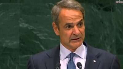 Yunanistan Başbakanı Kiryakos Miçotakis, BM 81. Genel Kurulu'nda yaptığı konuşmada