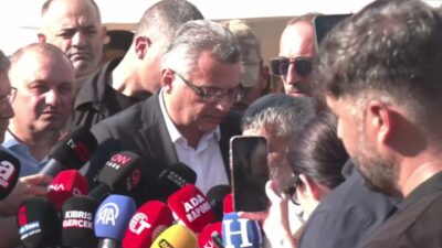 KKTC Cumhurbaşkanı Tufan Erhürman, Girne açıklarında batan yolcu gemisine ilişkin çalışmaları