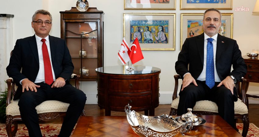 Dışişleri Bakanı Hakan Fidan, New York'ta KKTC Cumhurbaşkanı Tufan Erhürman