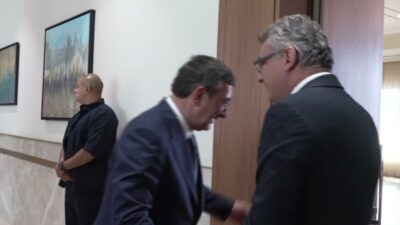 KKTC Cumhurbaşkanı Tufan Erhürman, resmi temaslarda bulunmak üzere adada bulunan