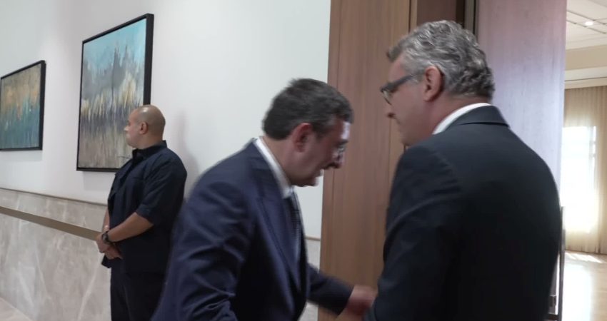 KKTC Cumhurbaşkanı Tufan Erhürman, resmi temaslarda bulunmak üzere adada bulunan