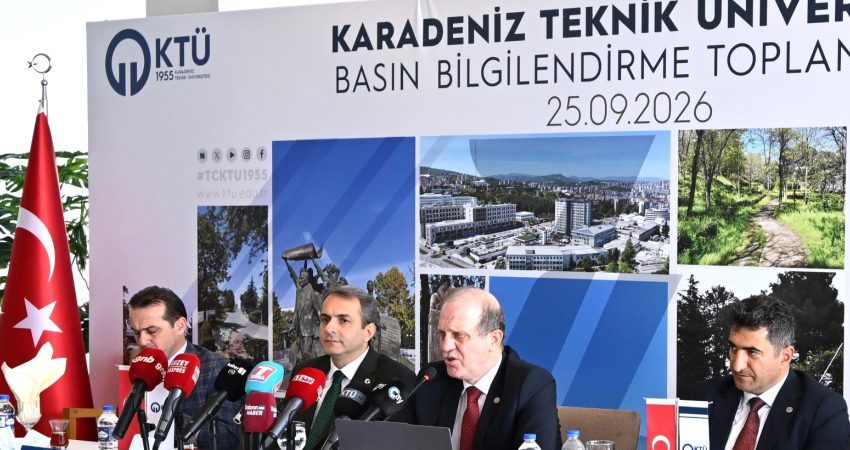 Karadeniz Teknik Üniversitesi (KTÜ) Rektörü Prof. Dr. Hamdullah Çuvalcı, üniversitede