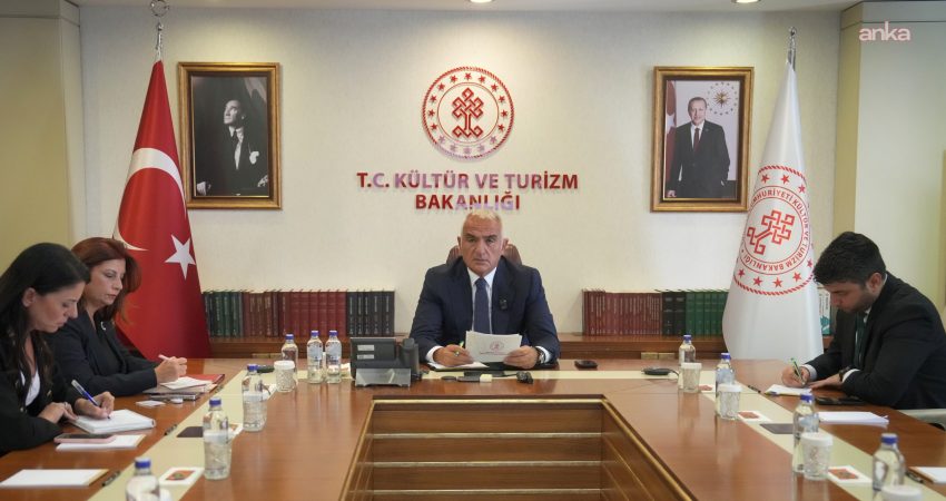Kültür ve Turizm Bakanı Mehmet Nuri Ersoy, Filistin Kültür Bakanı