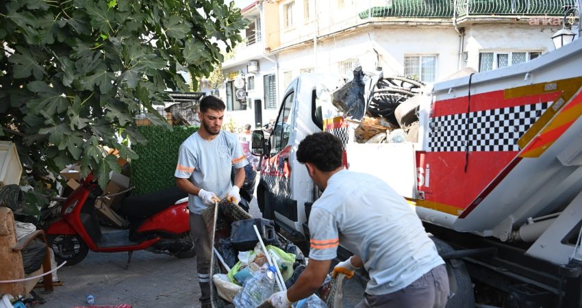 Kuşadası Belediyesi Zabıta Müdürlüğü ekipleri, Alacamescit Mahallesi’nde gerçekleştirilen denetimde, sokak