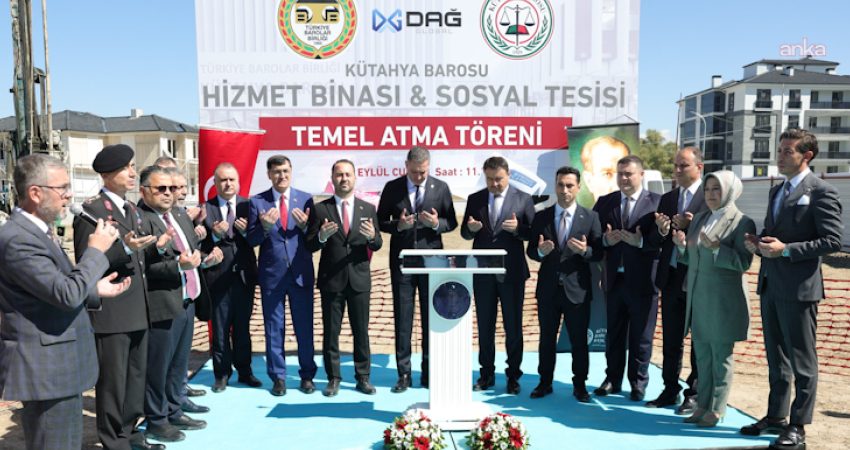 Kütahya Belediye Başkanı Eyüp Kahveci’nin katıldığı törenle Akkent Mahallesi’nde yapımına