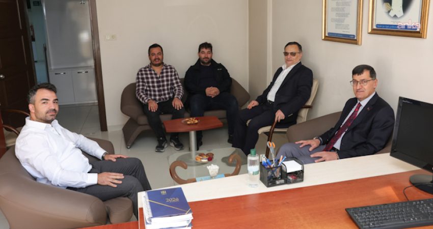 Kütahya Belediye Başkanı Eyüp Kahveci, TMMOB Makine Mühendisleri Odası Kütahya