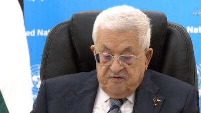 Filistin Ulusal Yönetimi Başkanı Mahmud Abbas, ABD yönetiminin vize vermemesi