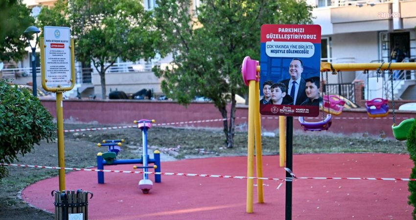 Manisa Büyükşehir Belediyesi, kent genelindeki park, çocuk oyun alanları, fitness