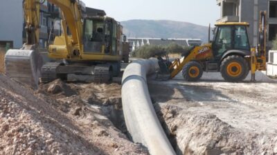 Manisa Büyükşehir Belediye Başkanı Besim Dutlulu, Akhisar ilçe merkezinde devam