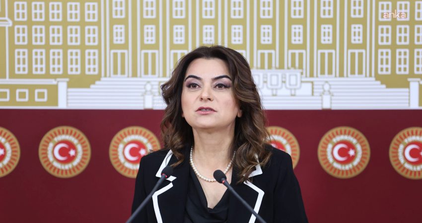  DEM Parti Grup Başkanvekili Gülistan Kılıç Koçyiğit, Manisa'da bir okul