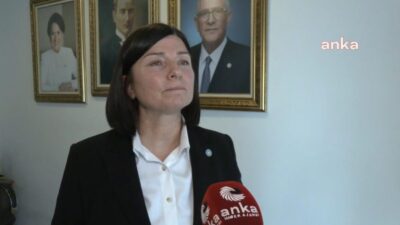 İYİ Parti Genel Başkan Yardımcısı Kevser Ofluoğlu, Manisa'da bir okul