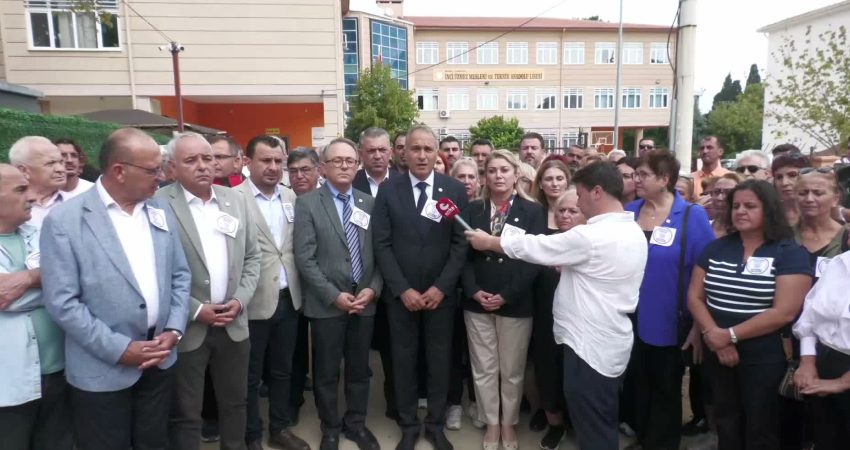 YENİ Parti İstanbul Milletvekili Suat Özçağdaş, Manisa Turgutlu'da dün okul