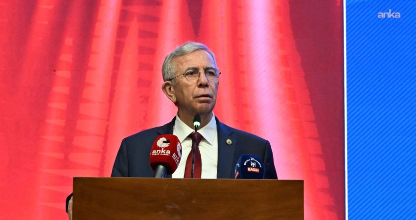 Ankara Büyükşehir Belediye Başkanı Mansur Yavaş, Cumhurbaşkanı Recep Tayyip Erdoğan