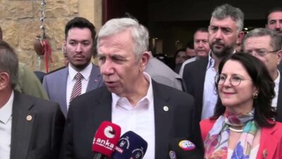 Ankara Büyükşehir Belediye Başkanı Mansur Yavaş, CHP'den istifasına ilişkin bir