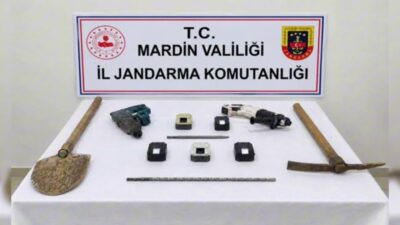 Mardin’de tarihi eser kaçakçılığı ve yasa dışı kazı faaliyetlerine yönelik