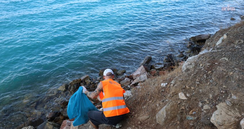 Marmaris’e gelen MSC DIVINA kruvaziyer gemisinin personeli, çevre duyarlılığına dikkati