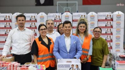 Marmaris Belediyesi, ihtiyaç sahibi öğrenciler için hazırladığı eğitim destek kutularını