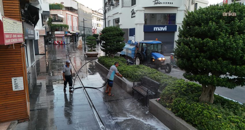 Marmaris Belediyesi’nden Sevgi Yolu’nda sabah mesaisi Marmaris Belediyesi Temizlik İşleri Müdürlüğü ekipleri, ilçenin en yoğun kullanılan