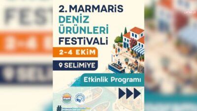 Selimiye, 2-4 Ekim 2026 tarihleri arasında deniz ürünleri, gastronomi, müzik